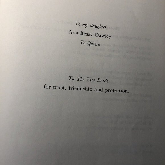 A Nation of Lords The Autobiograpy of the Vice Lords David Dawley MINT CONDITION - Picture 4 of 4